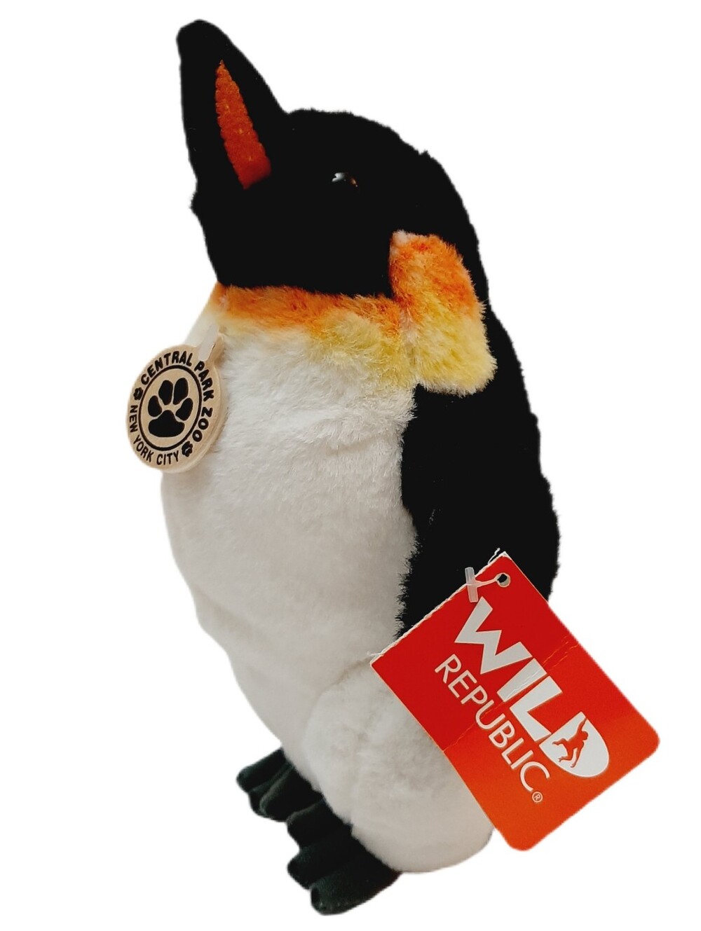 🍒 NWT Wild Republic Emperor Penguin Plush Kids Toy Central Park Zoo NY 8.5"